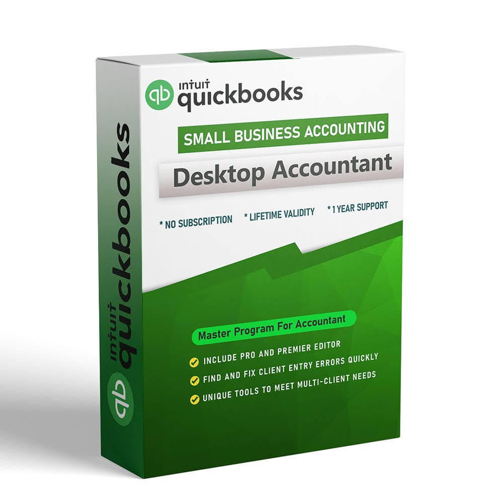 QuickBooks Desktop Accountant Plus 2024 | 1 User | No Subscription